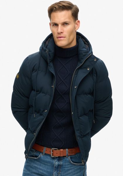 Superdry Steppjacke "Everest Hooded Puffer Jacket" mit Kapuze günstig online kaufen