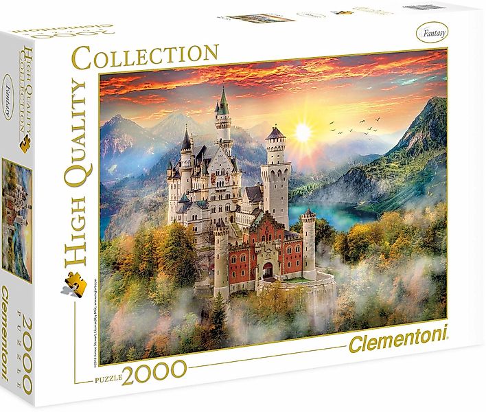 Clementoni® Puzzle High Quality Collection, Neuschwanstein, günstig online kaufen