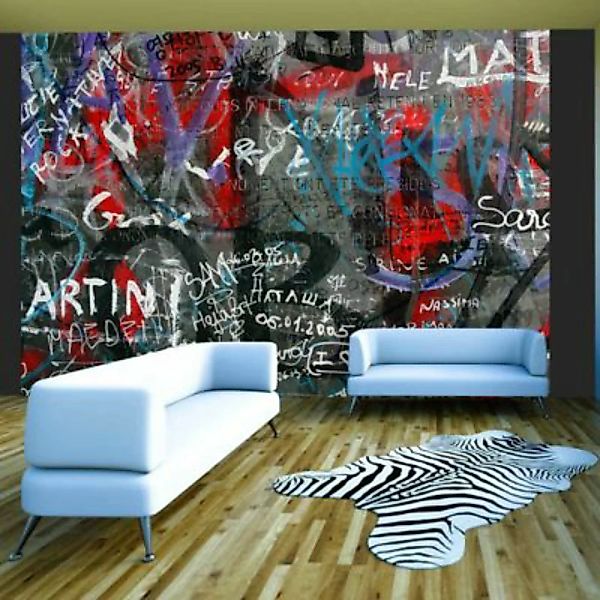 artgeist Fototapete Urban graffiti mehrfarbig Gr. 400 x 309 günstig online kaufen