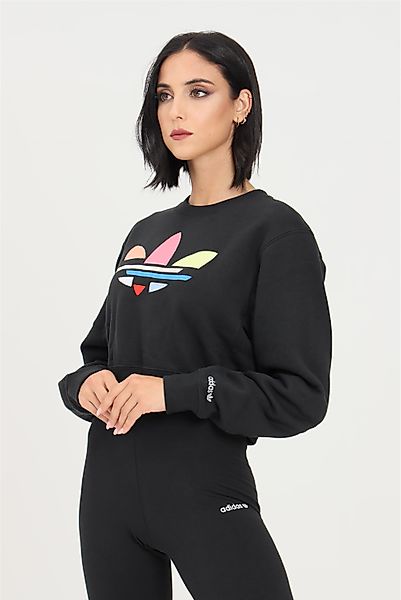 Adidas Originals Damen Sweater SWEATSHIRT H22854 Schwarz günstig online kaufen