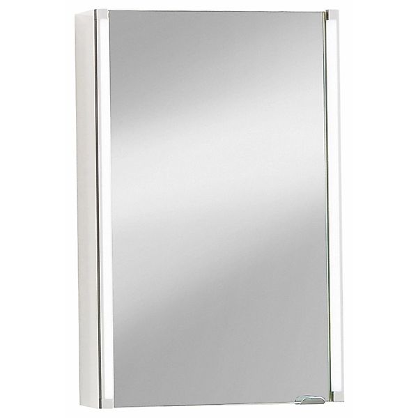 Fackelmann Spiegelschrank LED-Line Weiß 42,5 cm mit Softclose Türen günstig online kaufen