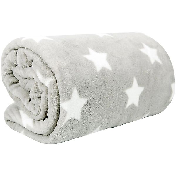 Wohndecke Sterne, Bestlivings, Kuscheldecke XXL Flauschdecke Microfaser-Dec günstig online kaufen