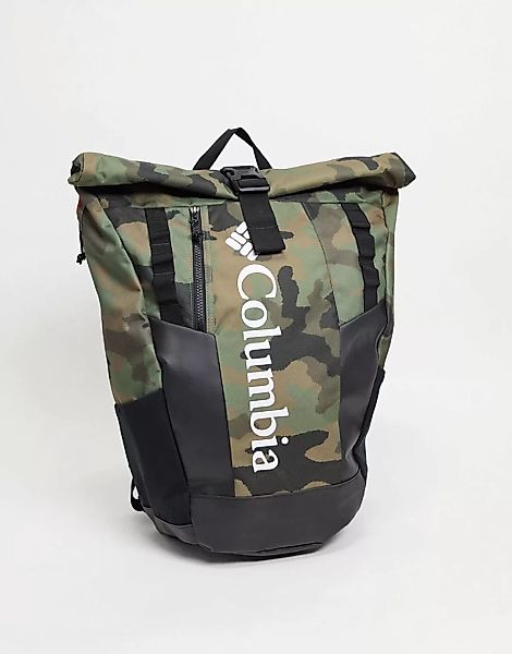Columbia – Convey – Rucksack mit gerolltem Umschlag und Military-Muster, 25 günstig online kaufen