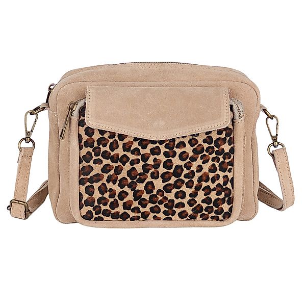 MIRROSI Schultertasche aus Echtleder Kuhfell, hergestellt günstig online kaufen