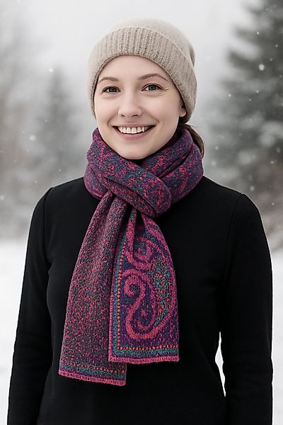 COLLEZIONE ALESSANDRO Wollschal "Paisley", Made in Italy, modische Farbgebu günstig online kaufen