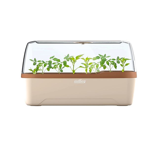 Romberg Gewächshaus Boqube L Plus Creme/Kupferbraun günstig online kaufen