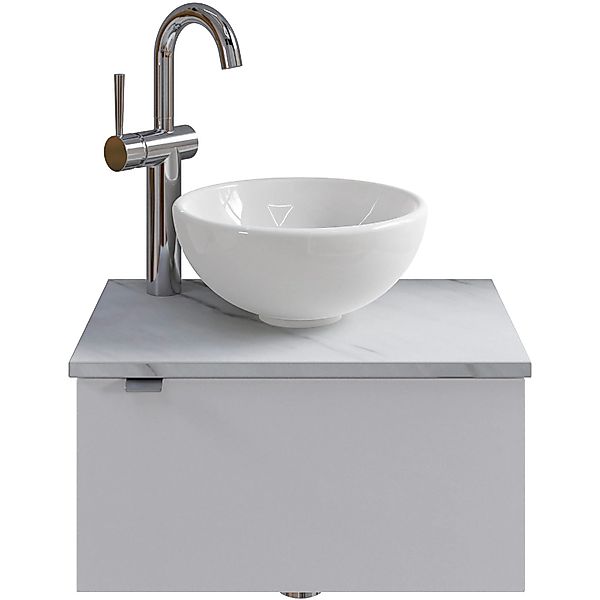 Pelipal Einzelwaschtisch Serie 6915 51 cm Weiß mit Softclose günstig online kaufen