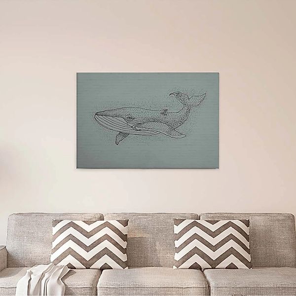A.S. Création Leinwandbild "titan 3" Kunst  Tiere 1 Stk. tlg. Schwarz-Weiß günstig online kaufen