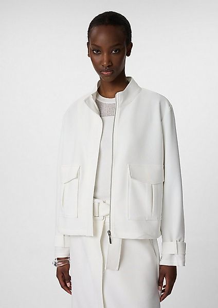 comma Funktionsjacke Indoor-Jacke Weite Blouson-Jacke mit Struktur und Tunn günstig online kaufen