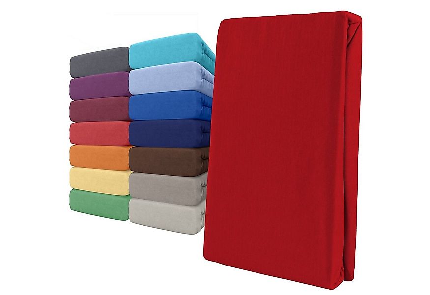 Leonado Vicenti Spannbettlaken Baumwolle Bettlaken auch für Boxspringbetten günstig online kaufen