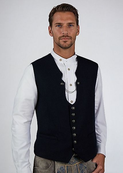 Spieth & Wensky Trachtenweste Gerke (1-tlg) moderner Tropfenausschnitt günstig online kaufen