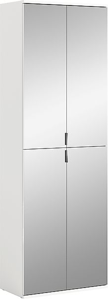 INOSIGN Schuhschrank "Trondheim, Höhe 193 cm, 4 Spiegeltüren, 9 Fächer, 7 E günstig online kaufen