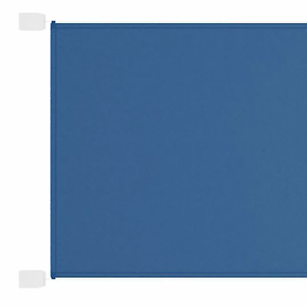 vidaXL Senkrechtmarkise Senkrechtmarkise Blau 60x600 cm günstig online kaufen