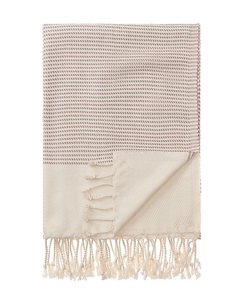 Urbanara Hamamtuch Strandtuch Bolu - Graublau günstig online kaufen