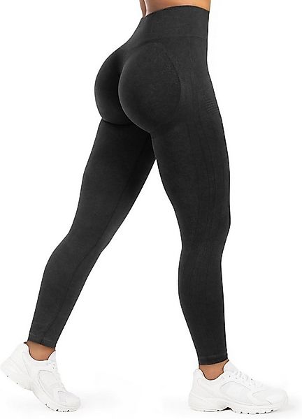 Smilodox Leggings Yune, Scrunch & Batik Optik mit Seamless Naht und Kontur, günstig online kaufen