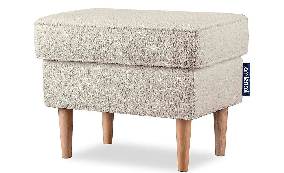 KONSIMO Hocker  Stralis ¦ creme ¦ Maße (cm): B: 41 H: 43 Polstermöbel > Hoc günstig online kaufen