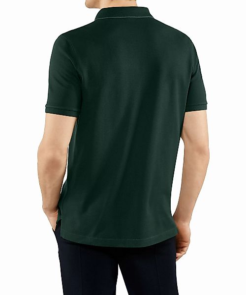 FALKE Polo Shirt Polo, Herren, S, Grün, Struktur, Baumwolle, 62100-745402 günstig online kaufen