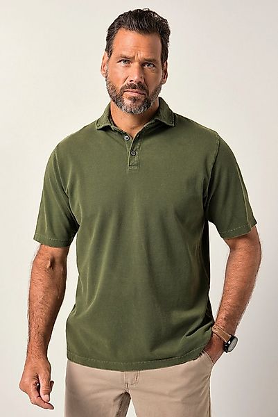 JP1880 Poloshirt Poloshirt Halbarm Piqué Haikragen Vintage Look günstig online kaufen