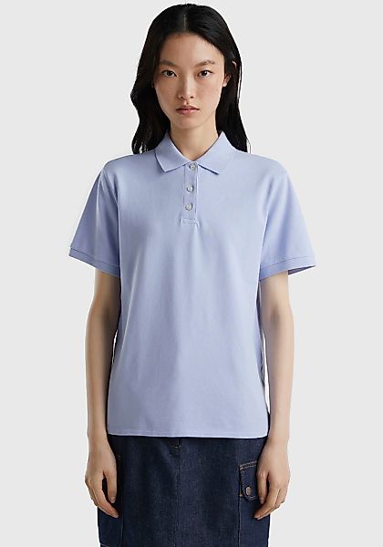 United Colors of Benetton Poloshirt mit perlmuttfarbenen Knöpfen günstig online kaufen
