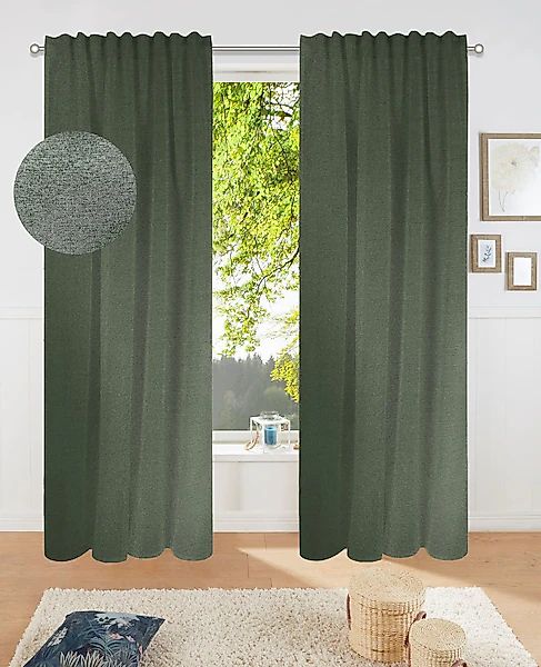 my home Verdunkelungsvorhang »Fleuriss«, (1 St.), Wohnzimmer,Schlafzimmer,A günstig online kaufen