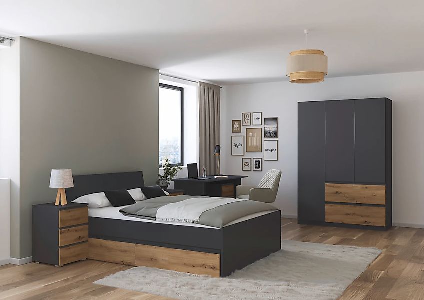 rauch Jugendzimmer-Set "Komplettzimmer Schlafzimmer-Set (5-St.) Jugendzimme günstig online kaufen