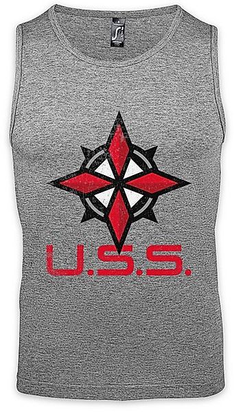 Urban Backwoods Tanktop Umbrella Security Service Logo Ärmelloses T-Shirt R günstig online kaufen