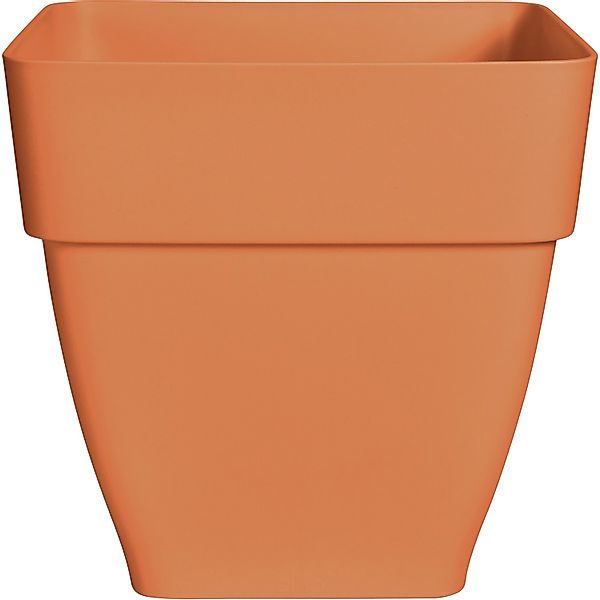 Elho Blumentopf Vibia Campana Viereckig 37 cm x 37 cm x 36 cm Terra günstig online kaufen