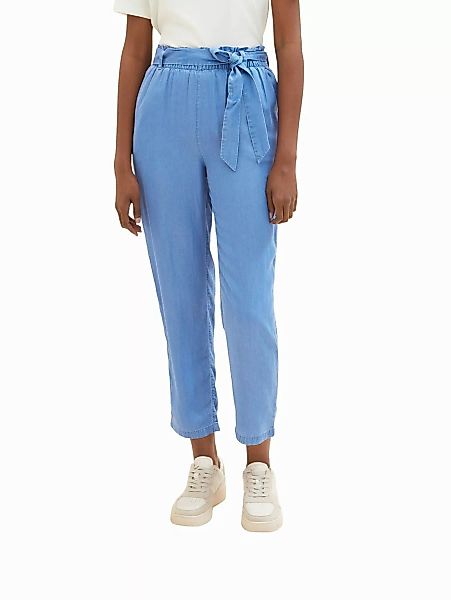 Tom Tailor Denim Damen Hose RELAXED TAPERED - Relaxed Fit günstig online kaufen