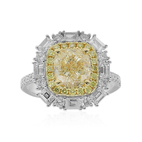 Cavill Diamantring Goldring mit gelbem Diamanten günstig online kaufen