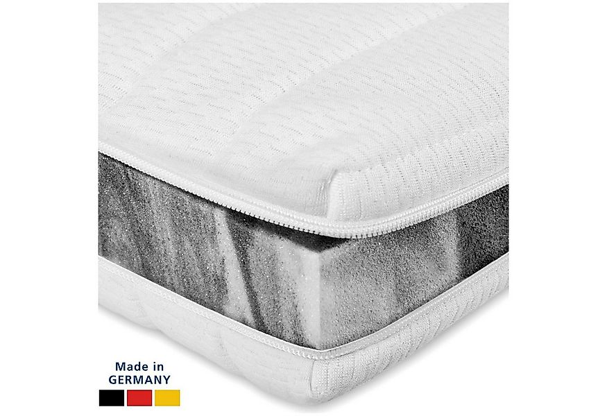 AM Qualitätsmatratzen, Topper fest, Harter Matratzentopper H4, Bezug waschb günstig online kaufen