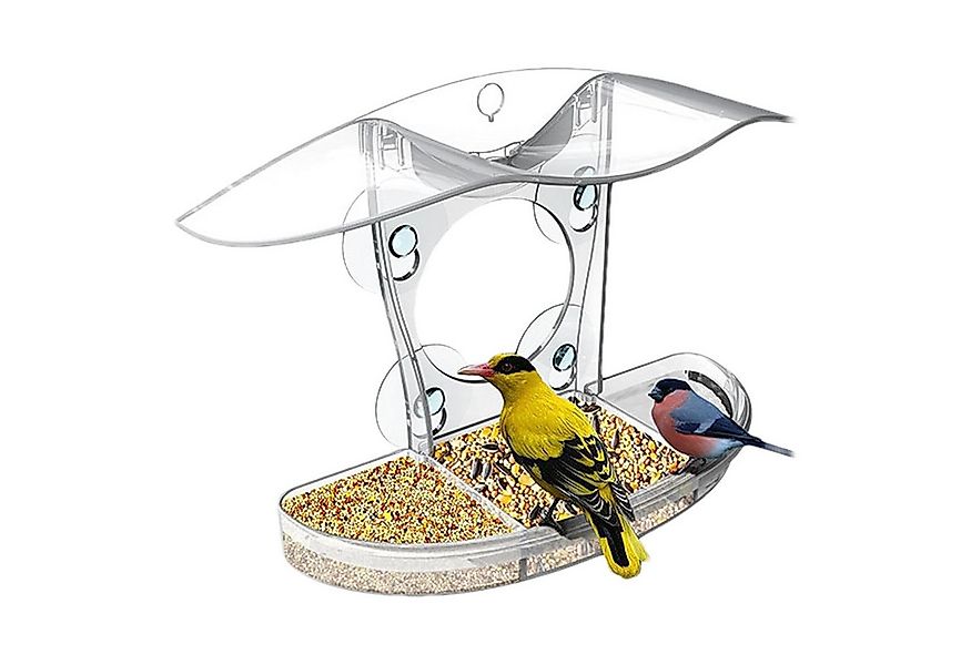 BlingBin Vogelhaus Fenster Vogelfutterstation, Futterhaus Für Vögel, Vogelh günstig online kaufen