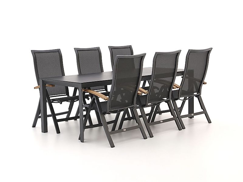 Bellagio Lugo/Sestino 220 cm Gartenmöbel-Set 7-teilig günstig online kaufen