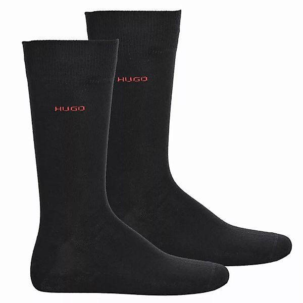 HUGO Herren Socken 2er Pack - RS Uni CC, Kurzsocken, einfarbig günstig online kaufen