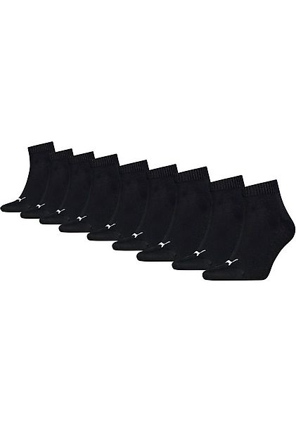 PUMA Kurzsocken (9-Paar) Atmungsaktiv, feuchtigkeitsregulierend, Rippenbünd günstig online kaufen