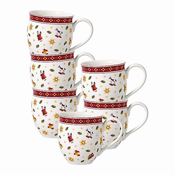 Villeroy & Boch Becher "Becher mit Streumotiv Toys Delight 390 ml 6er Set b günstig online kaufen