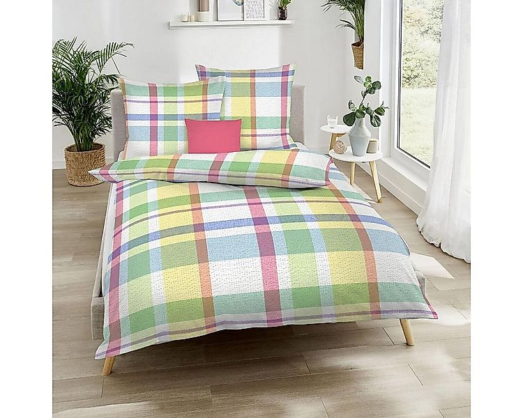 TRAUMSCHLAF Bettwäsche Madras, Seersucker, 2 teilig, klassische Seersucker günstig online kaufen