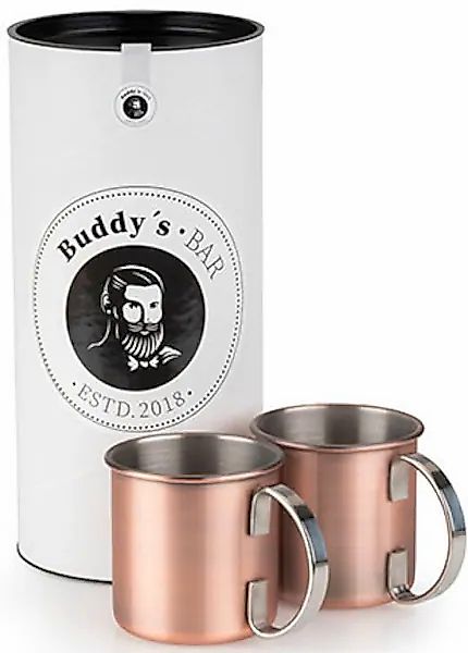 Buddy's Becher »Buddy´s Bar«, (Set, 2 tlg.), Moscow Mule Becher, 450 ml, ho günstig online kaufen
