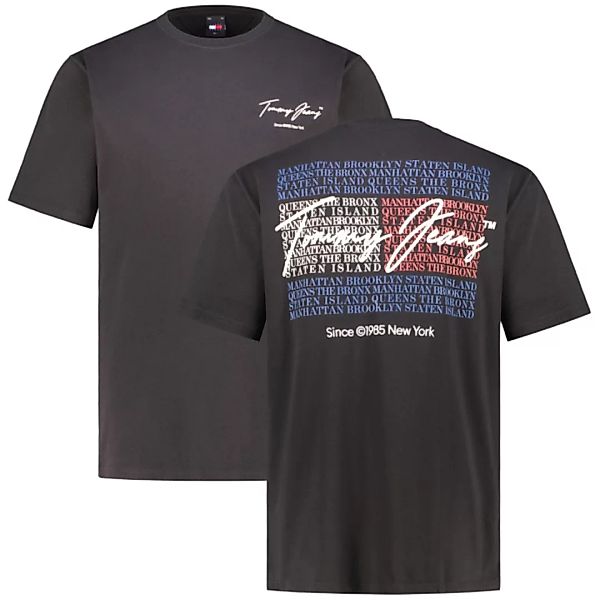Tommy Hilfiger T-Shirt mit Print auf Vorder- und Rückseite günstig online kaufen