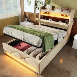 BlingBin Polsterbett Boxspringbett Stauraumbett (1-tlg., Einzelbett günstig online kaufen