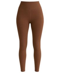 fashionshowcase Leggings Leggings Damen Gerippte Leggings günstig online kaufen