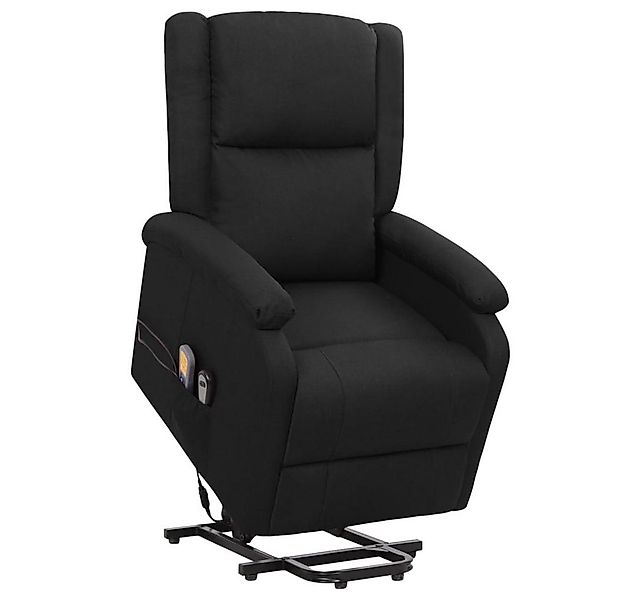 vidaXL Massagesessel Massagesessel mit Aufstehhilfe Schwarz Stoff (1-St) günstig online kaufen