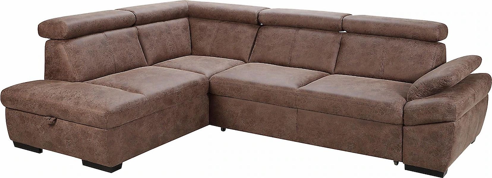 exxpo - sofa fashion Ecksofa "Salerno, klassisch modernes Funktionssofa, ho günstig online kaufen