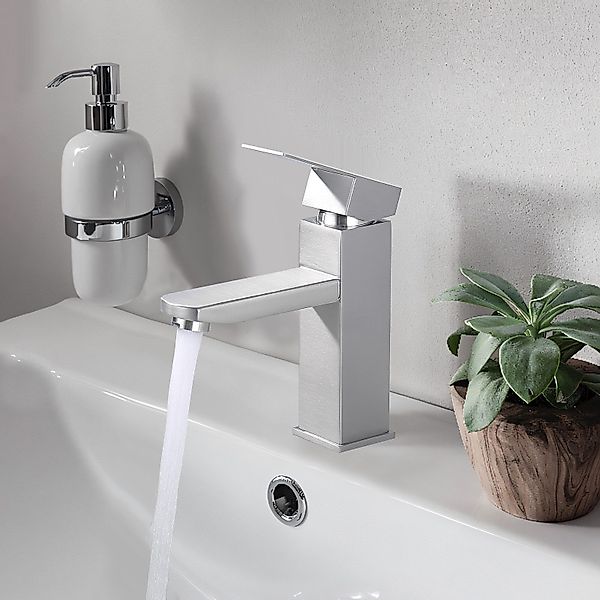 HOMELODY Waschtischarmatur waschbecken Wasserhahn Bad Badarmatur günstig online kaufen