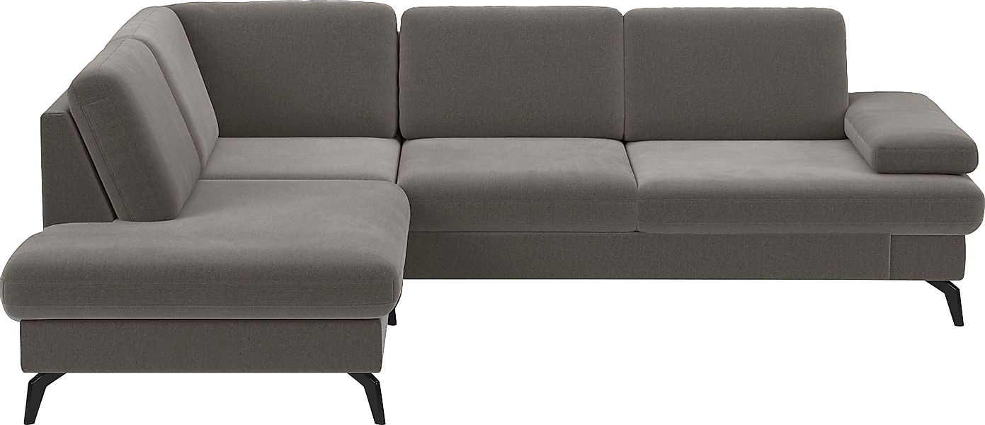 sit&more Ecksofa »Morris L-Form, inkl. Sitztiefenverstellung« wahlweise mit günstig online kaufen