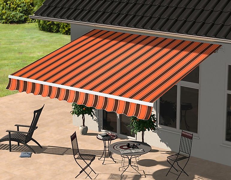 KONIFERA Gelenkarmmarkise Breite/Ausfall: 395 x 250 cm, Neigungswinkel vers günstig online kaufen