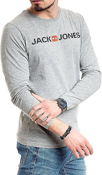 Jack & Jones Langarmshirt mit Printaufdruck günstig online kaufen