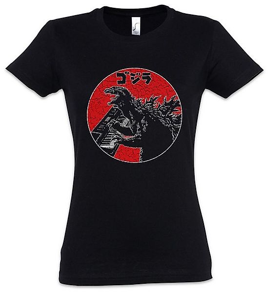 Urban Backwoods Print-Shirt Monster Synthesizer Damen T-Shirt Synthesizer T günstig online kaufen