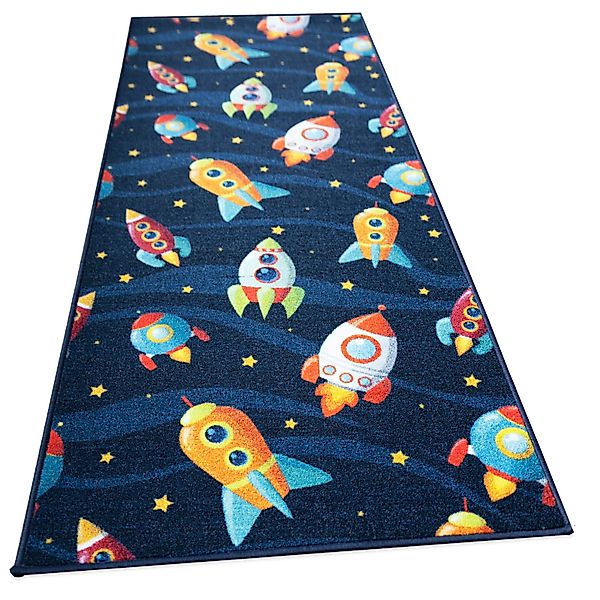 Kubus Kinderteppich Ball&Space, Teppich für Jungen günstig online kaufen