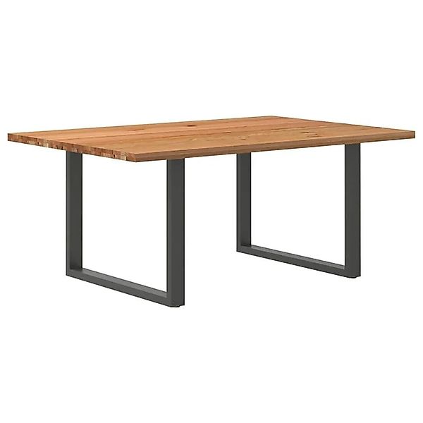 vidaXL Esstisch Hellbraun 180x120x74 cm Massivholz Eiche Rechteckig 3304895 günstig online kaufen
