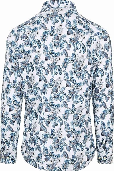 DESOTO Hemd Kent Blumenmuster Blau  - Größe 3XL günstig online kaufen